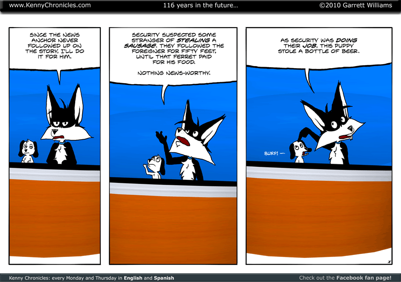 Today’s Comic Contains A Drunk Puppy