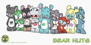 Bear Nuts characters