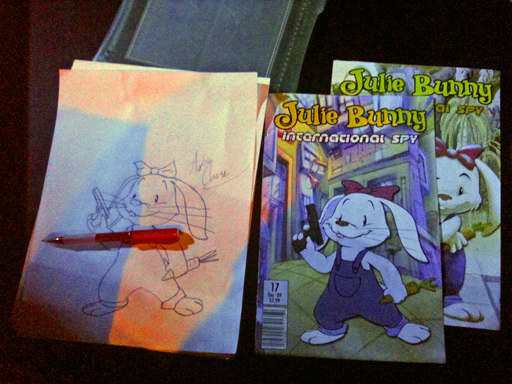 Julie Bunny Must Die comics